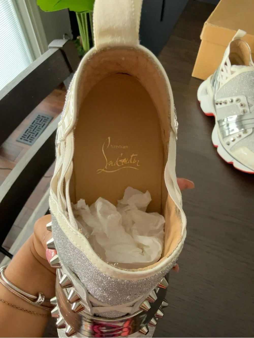 Christian Louboutin Red Runner Sneakers